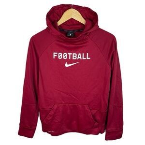 BX1 Boys Nike Dri Fit Football Athletic Performance Hoodie Sweatshirt XL